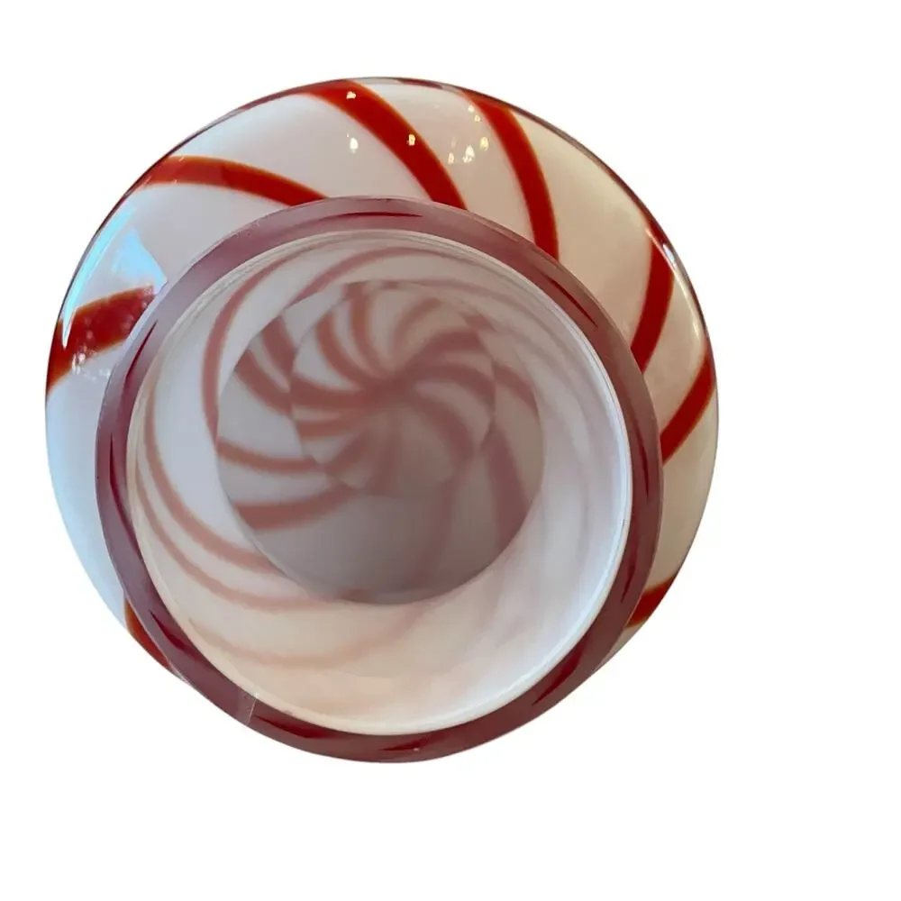 Hand Blown Art Glass CHRISTMAS Tree 10